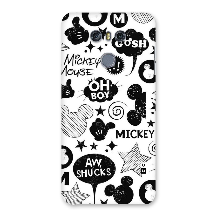 Oh Boy Design Back Case for LG G6