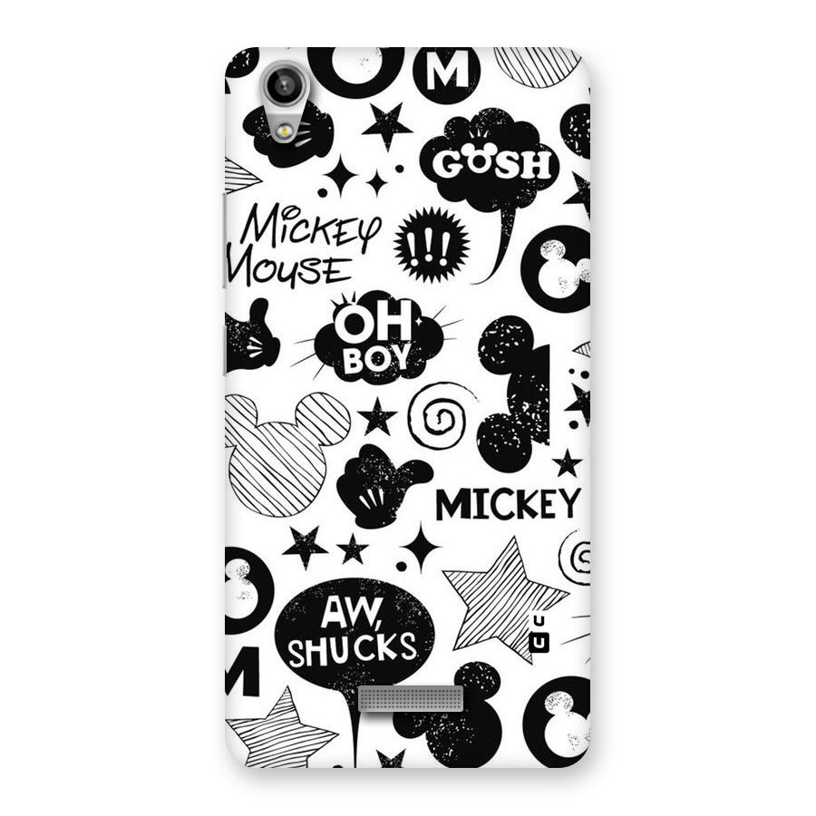 Oh Boy Design Back Case for Lava-Pixel-V1