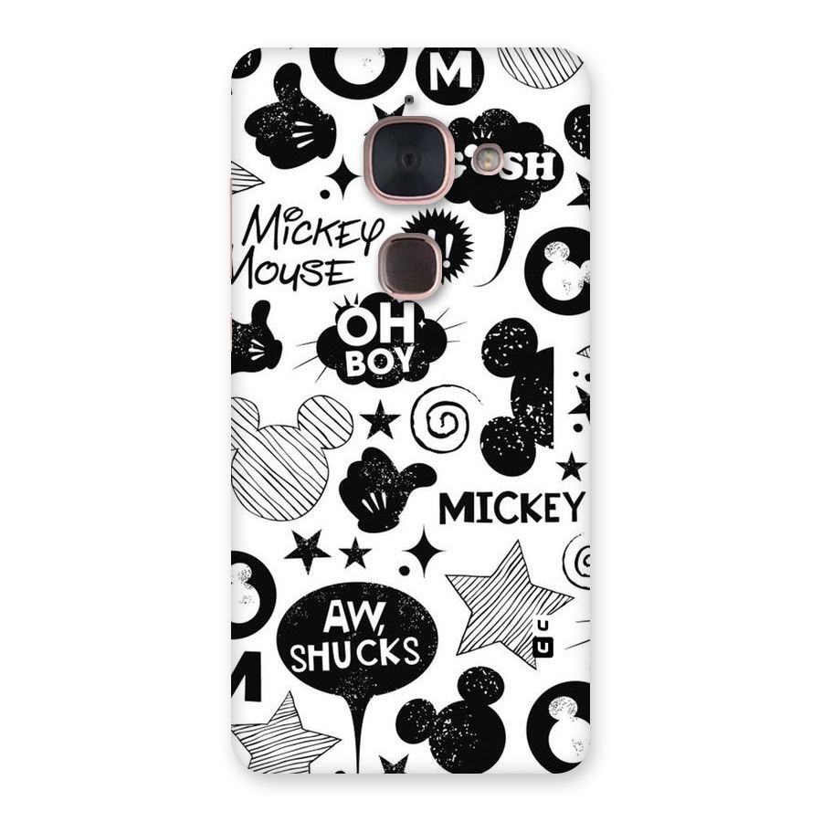Oh Boy Design Back Case for Le Max 2