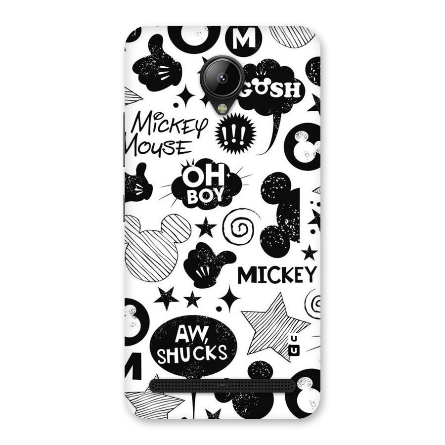 Oh Boy Design Back Case for Lenovo C2