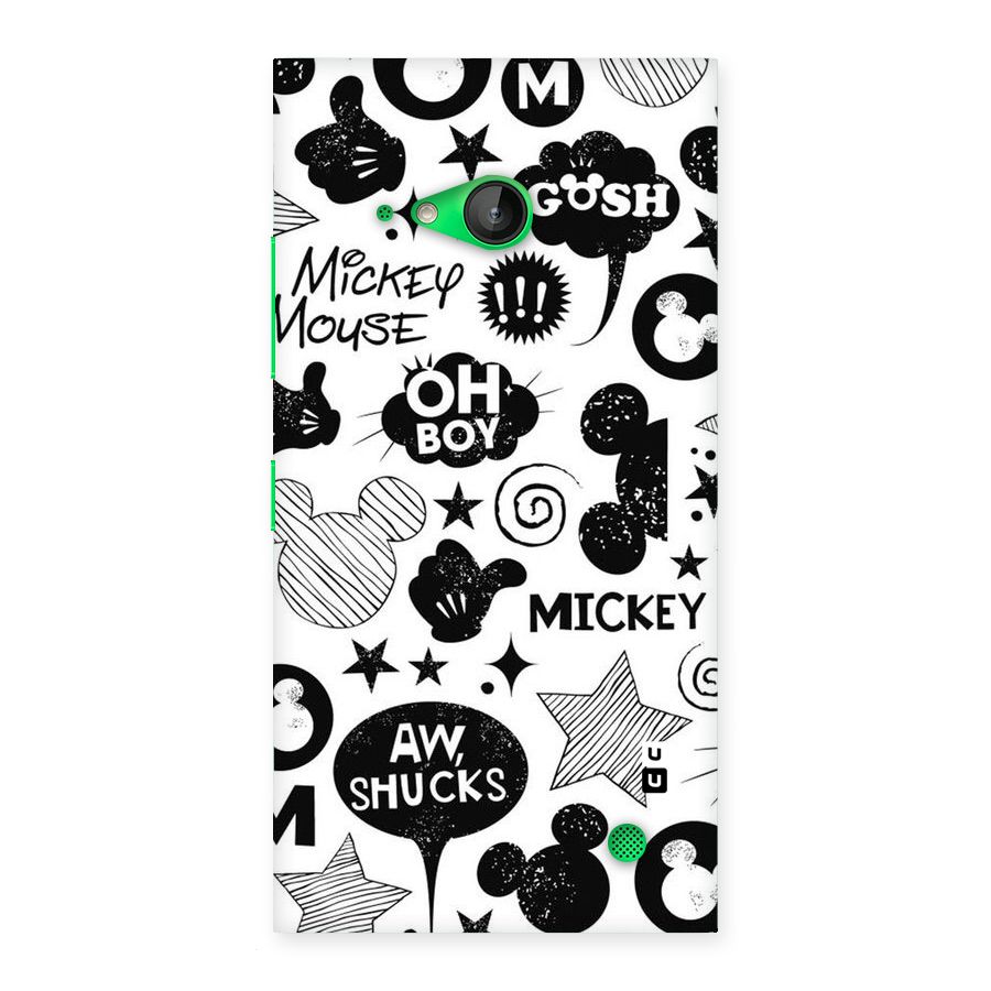 Oh Boy Design Back Case for Lumia 730