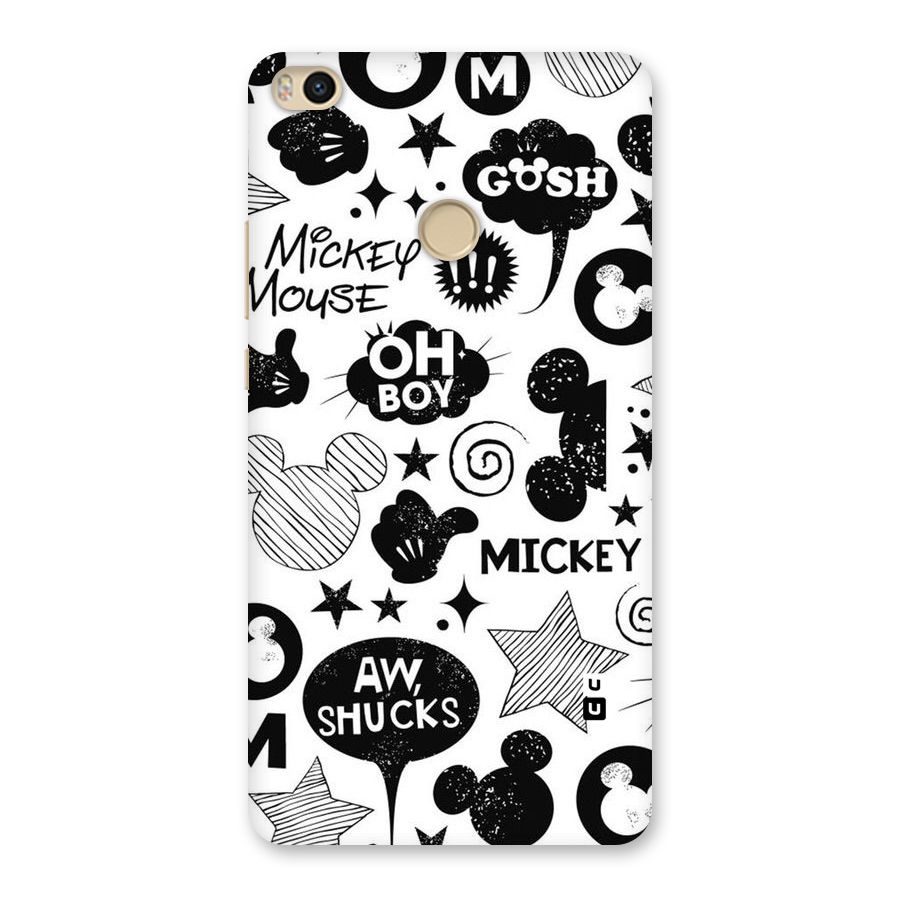 Oh Boy Design Back Case for Mi Max 2