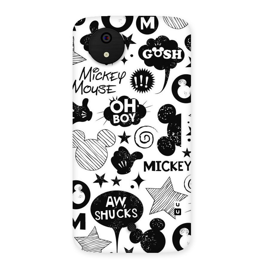 Oh Boy Design Back Case for Micromax Canvas A1