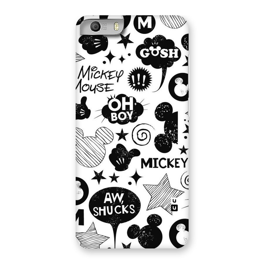 Oh Boy Design Back Case for Micromax Canvas Knight 2