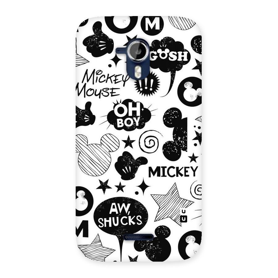 Oh Boy Design Back Case for Micromax Canvas Magnus A117