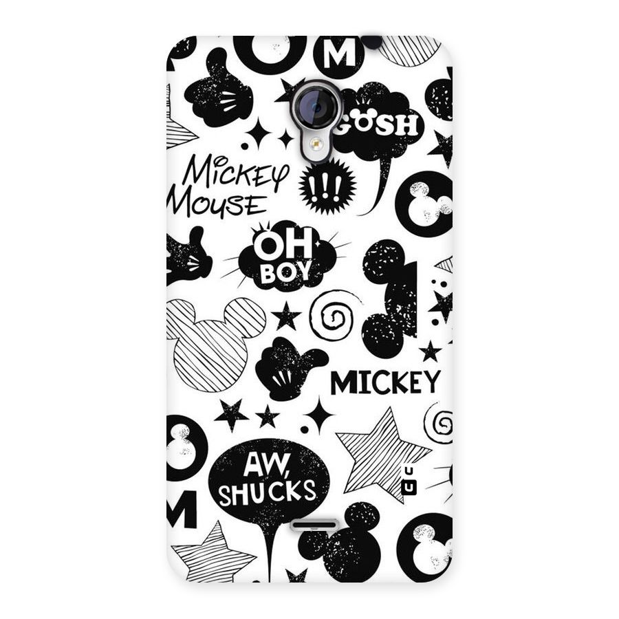 Oh Boy Design Back Case for Micromax Unite 2 A106