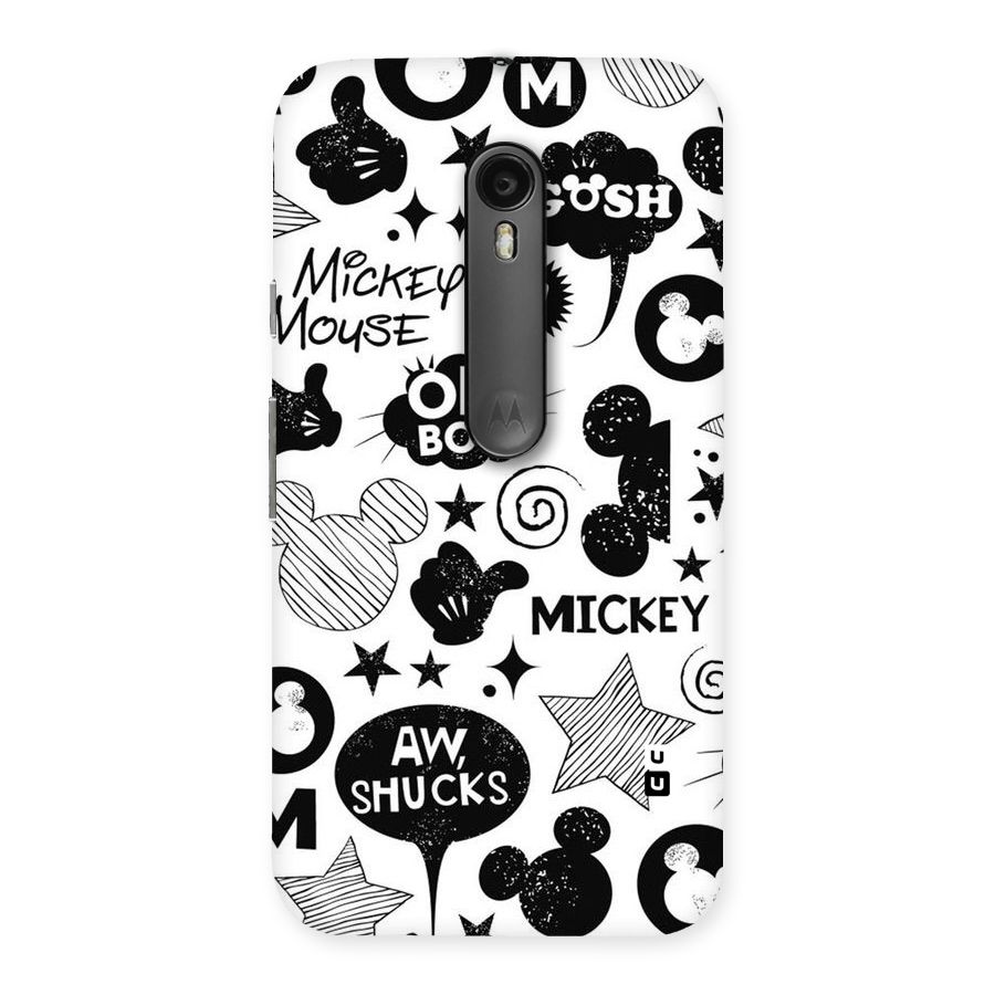 Oh Boy Design Back Case for Moto G Turbo