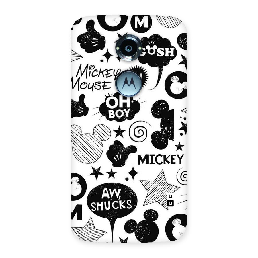 Oh Boy Design Back Case for Moto X 2nd Gen