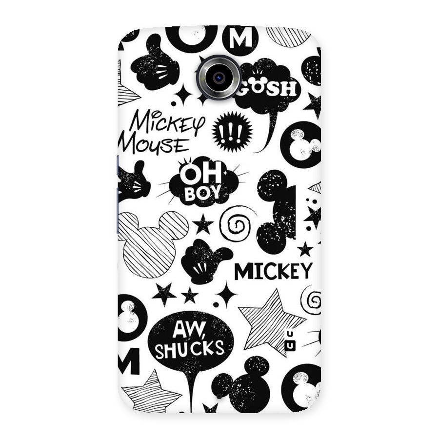 Oh Boy Design Back Case for Nexsus 6