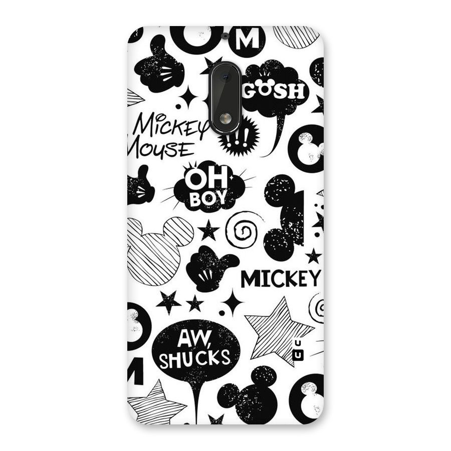 Oh Boy Design Back Case for Nokia 6