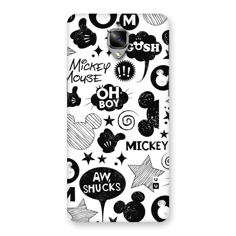 Oh Boy Design Back Case for OnePlus 3