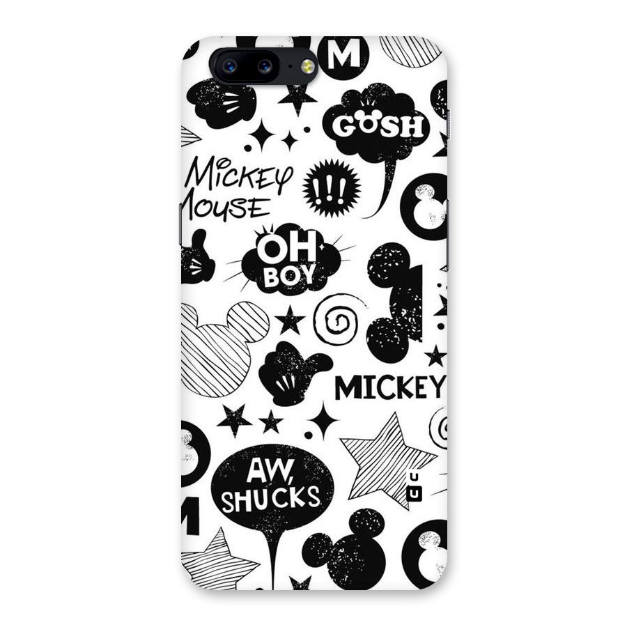 Oh Boy Design Back Case for OnePlus 5