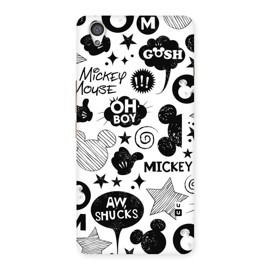 Oh Boy Design Back Case for OnePlus X