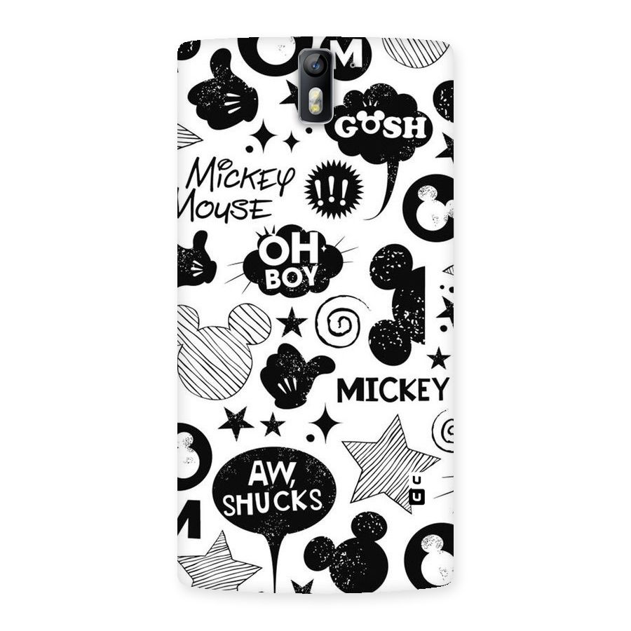 Oh Boy Design Back Case for One Plus One