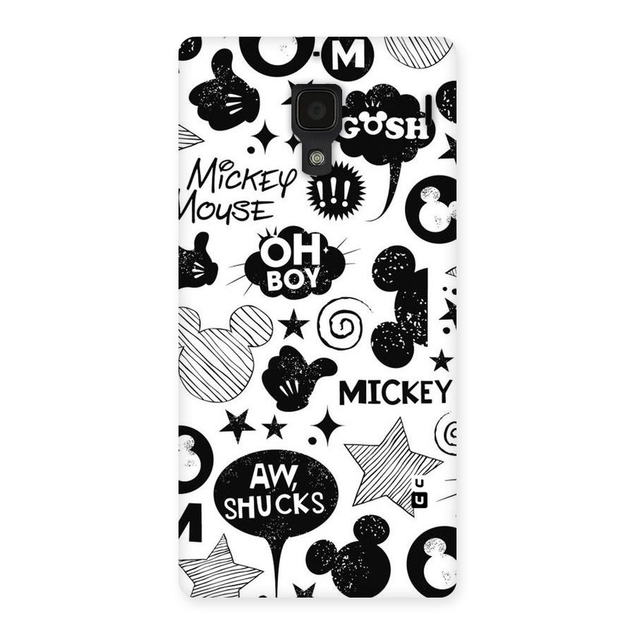 Oh Boy Design Back Case for Redmi 1S