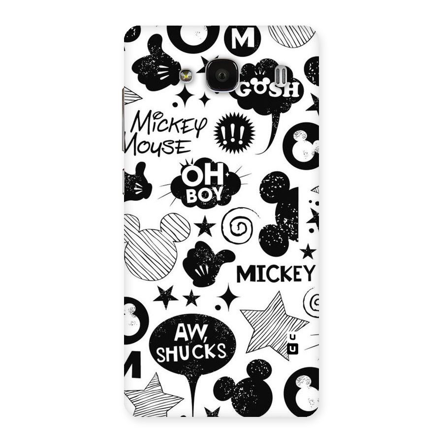 Oh Boy Design Back Case for Redmi 2s