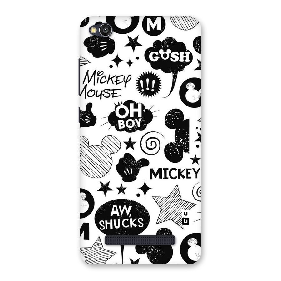 Oh Boy Design Back Case for Redmi 4A