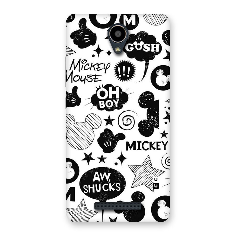 Oh Boy Design Back Case for Redmi Note 2