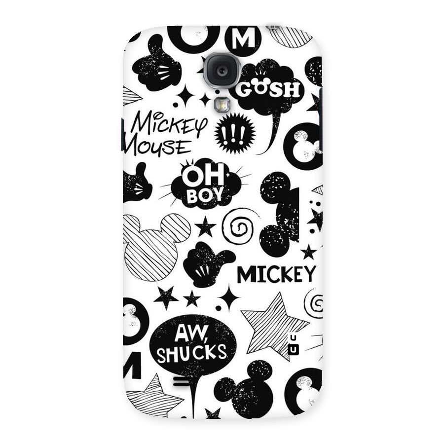 Oh Boy Design Back Case for Samsung Galaxy S4
