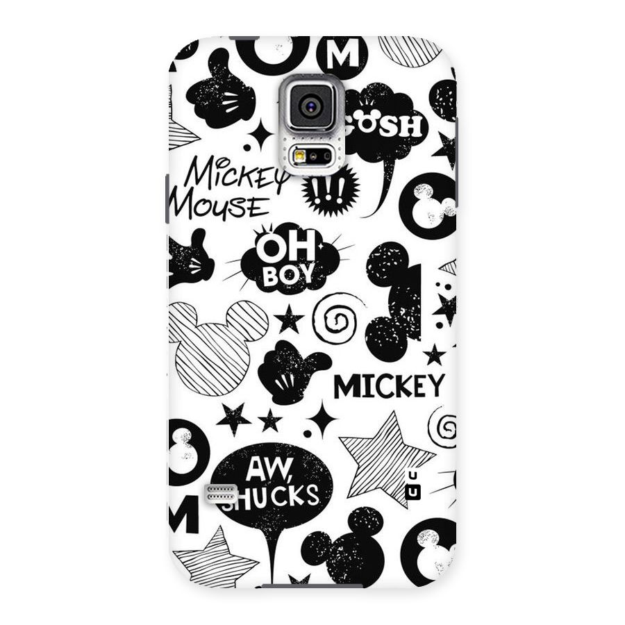 Oh Boy Design Back Case for Samsung Galaxy S5