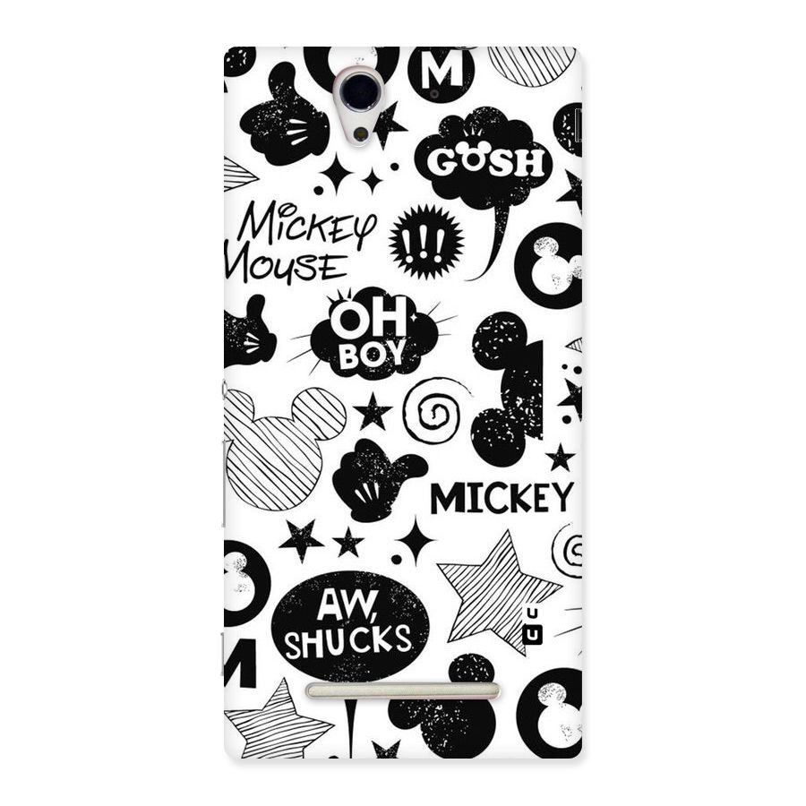 Oh Boy Design Back Case for Sony Xperia C3