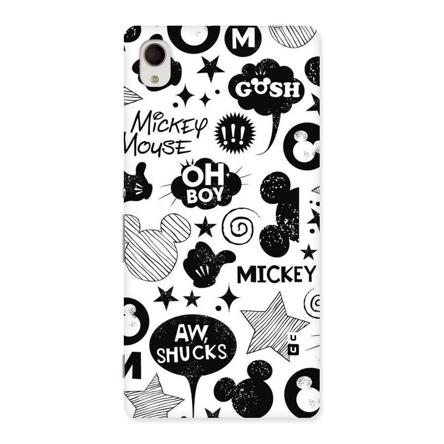 Oh Boy Design Back Case for Sony Xperia M4
