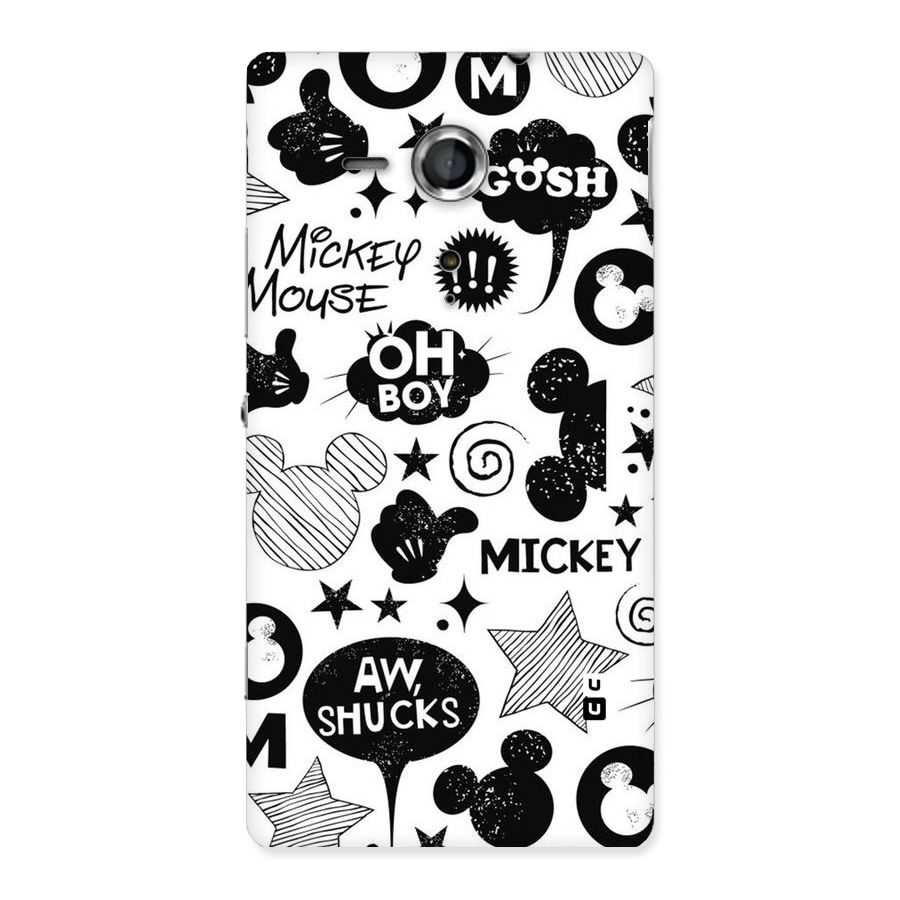 Oh Boy Design Back Case for Sony Xperia SP