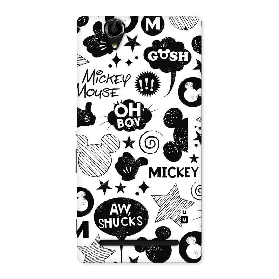 Oh Boy Design Back Case for Sony Xperia T2