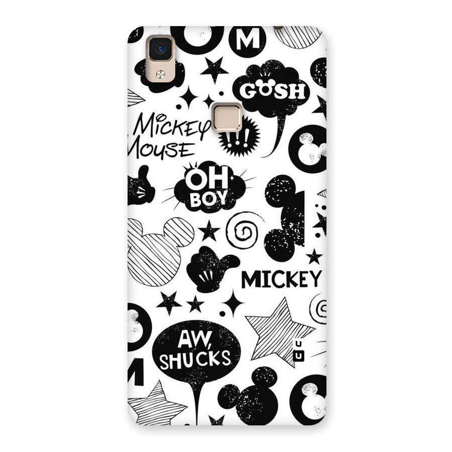 Oh Boy Design Back Case for V3 Max
