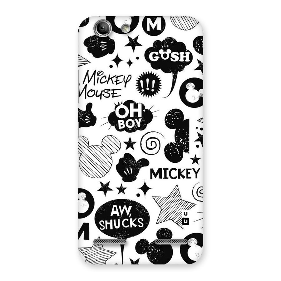 Oh Boy Design Back Case for Vibe K5