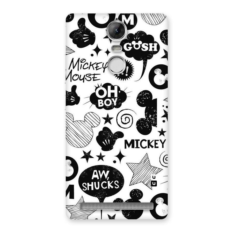 Oh Boy Design Back Case for Vibe K5 Note