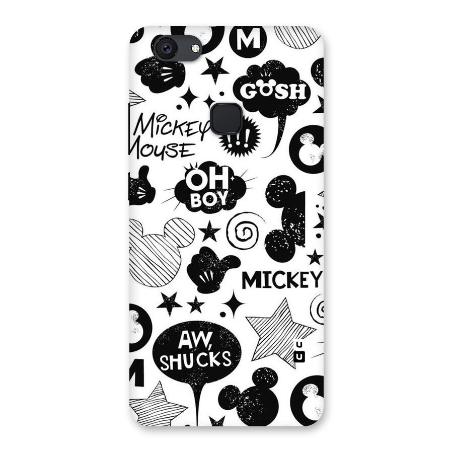 Oh Boy Design Back Case for Vivo V7 Plus