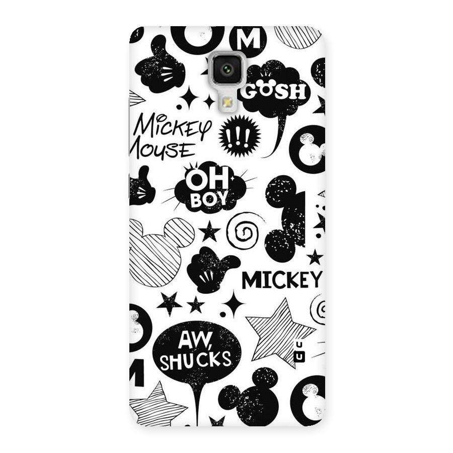 Oh Boy Design Back Case for Xiaomi Mi 4