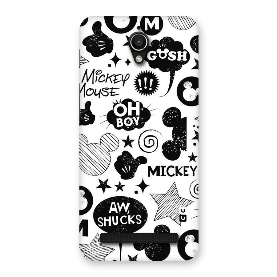 Oh Boy Design Back Case for Zenfone Go