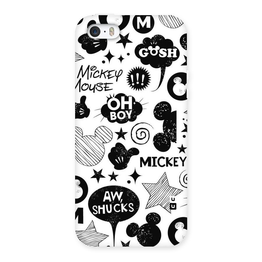 Oh Boy Design Back Case for iPhone 5 5S