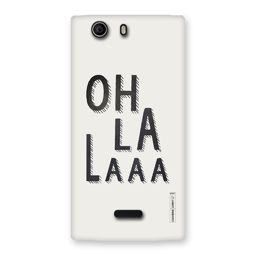 Oh La La Back Case for Canvas Nitro 2 E311
