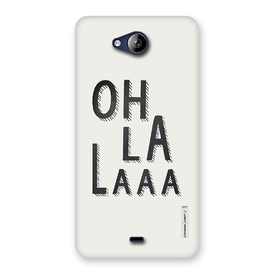 Oh La La Back Case for Canvas Play Q355