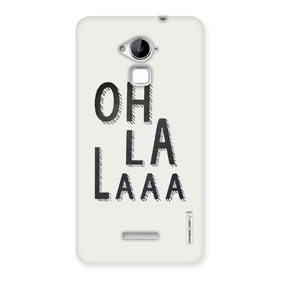 Oh La La Back Case for Coolpad Note 3