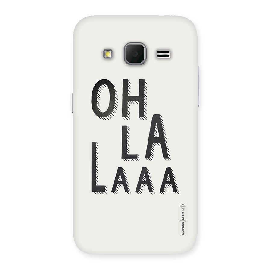Oh La La Back Case for Galaxy Core Prime