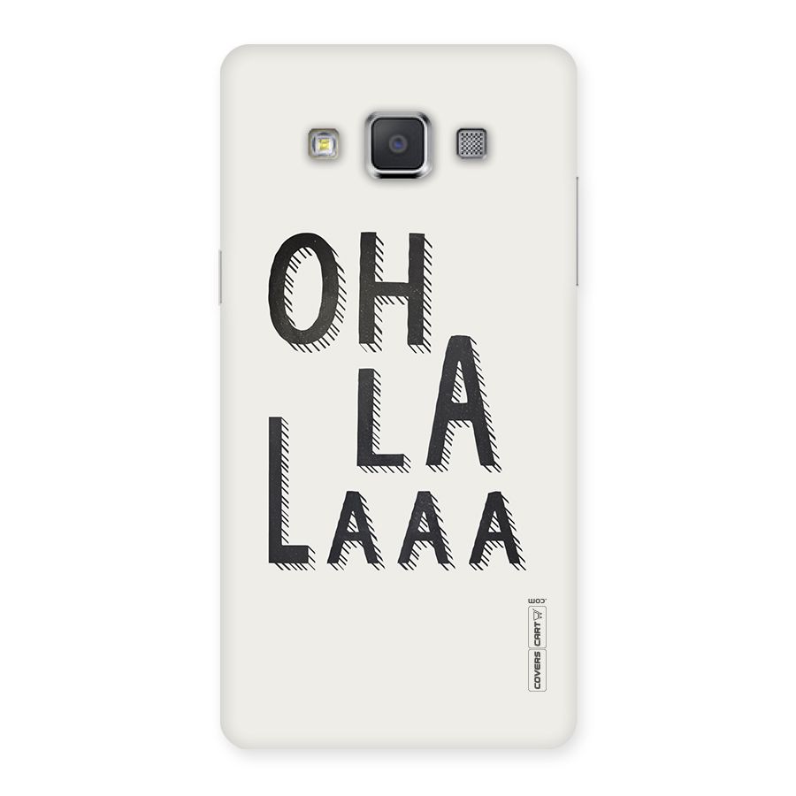 Oh La La Back Case for Galaxy Grand 3