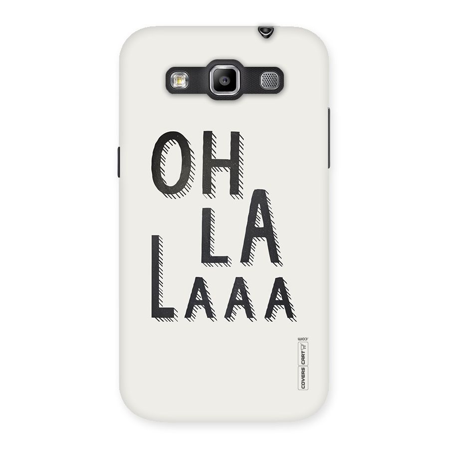 Oh La La Back Case for Galaxy Grand Quattro