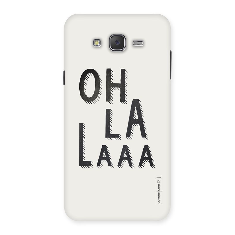 Oh La La Back Case for Galaxy J7