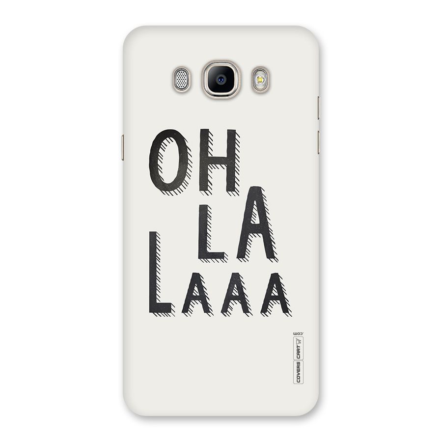 Oh La La Back Case for Galaxy On8