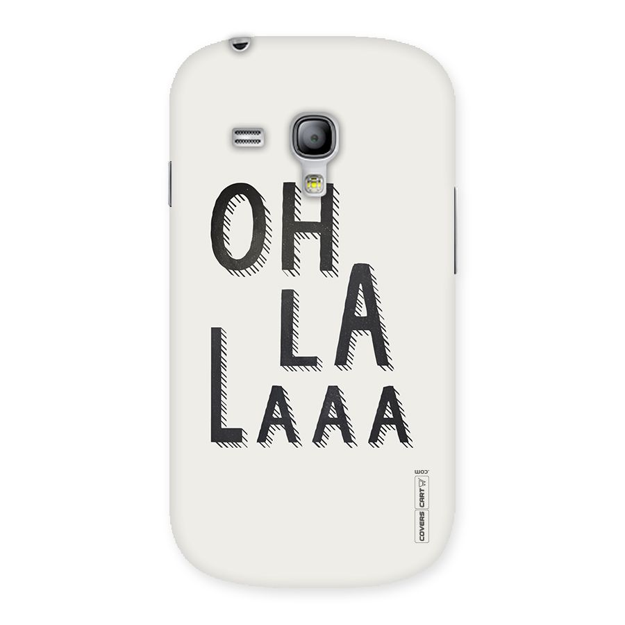 Oh La La Back Case for Galaxy S3 Mini
