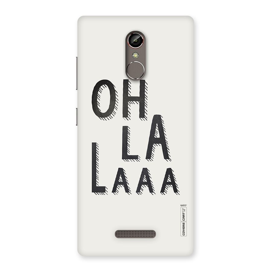 Oh La La Back Case for Gionee S6s