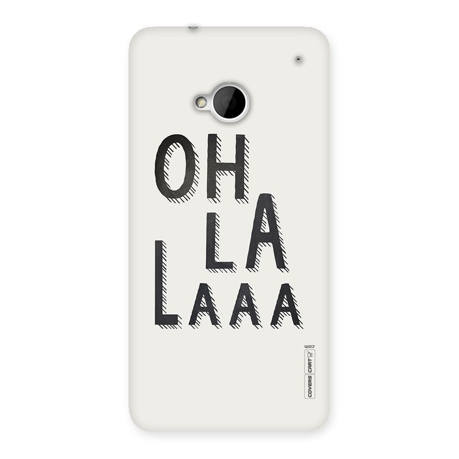 Oh La La Back Case for HTC One M7