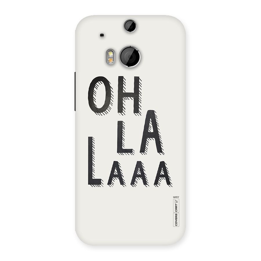 Oh La La Back Case for HTC One M8
