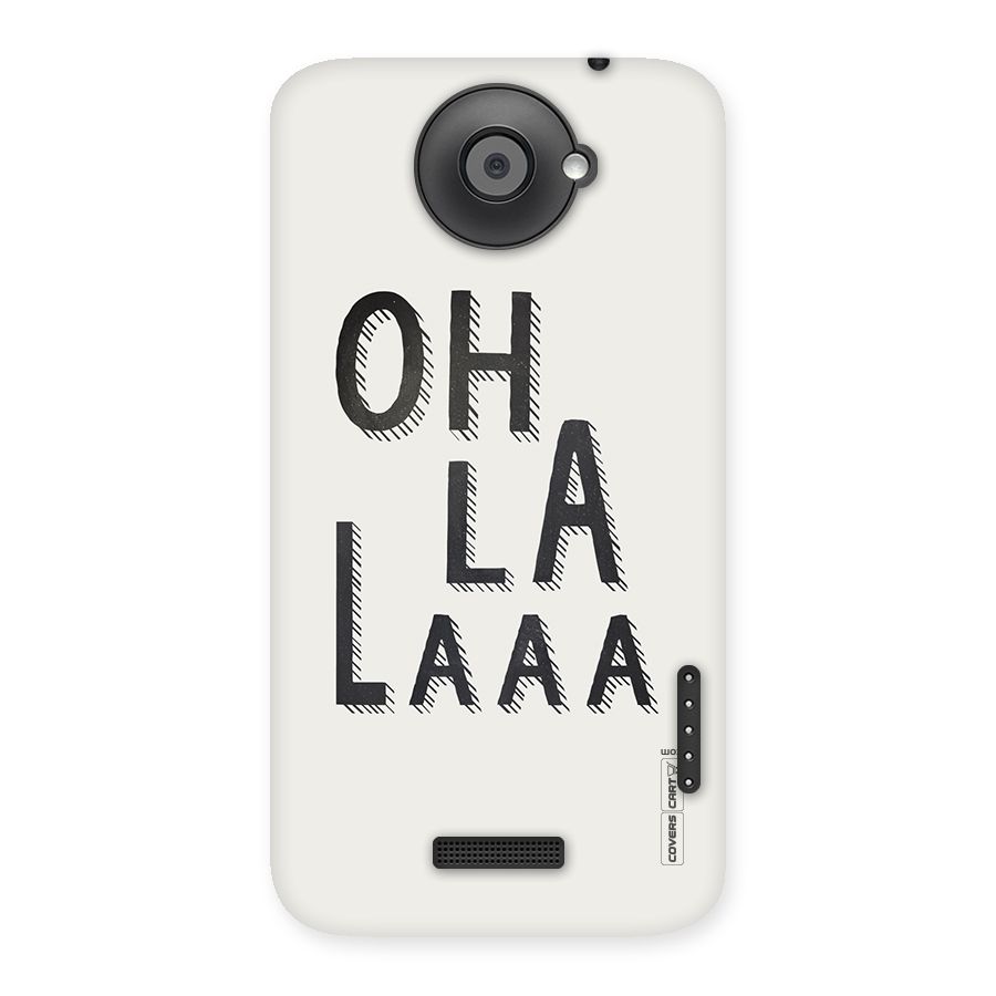 Oh La La Back Case for HTC One X