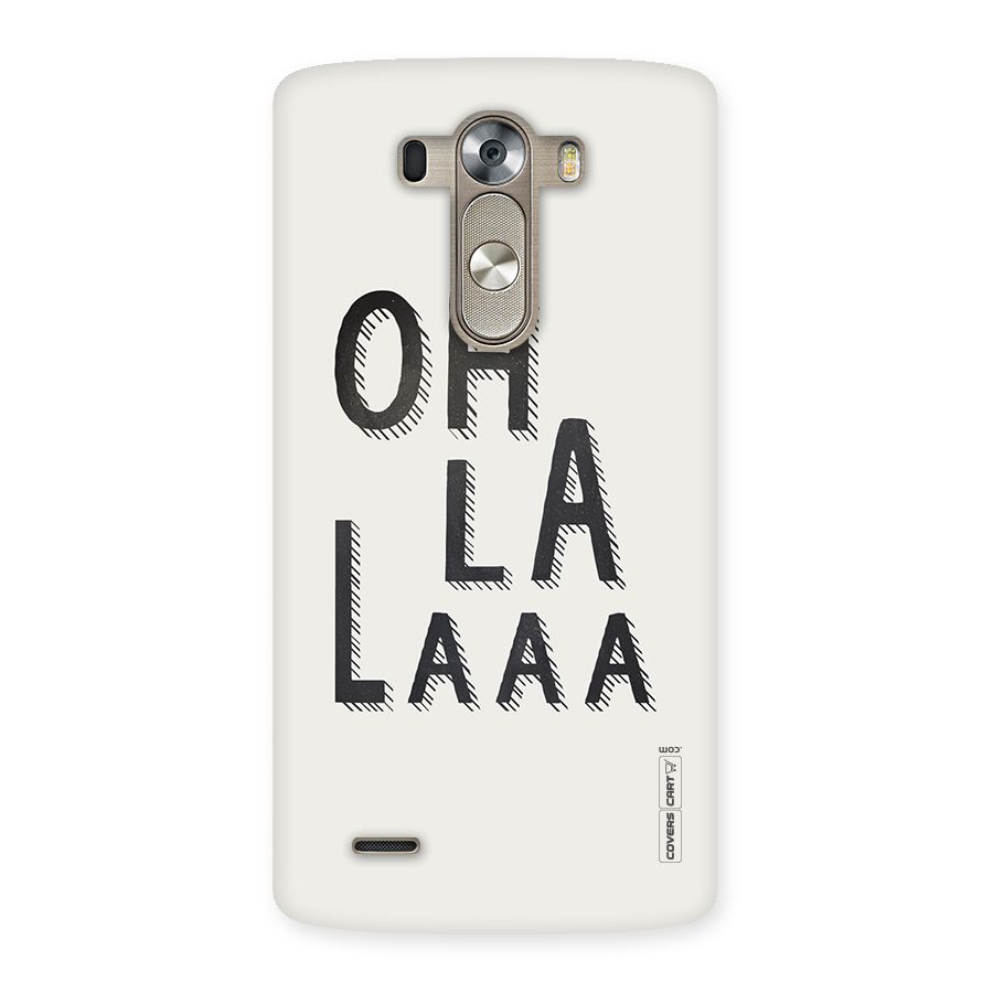 Oh La La Back Case for LG G3