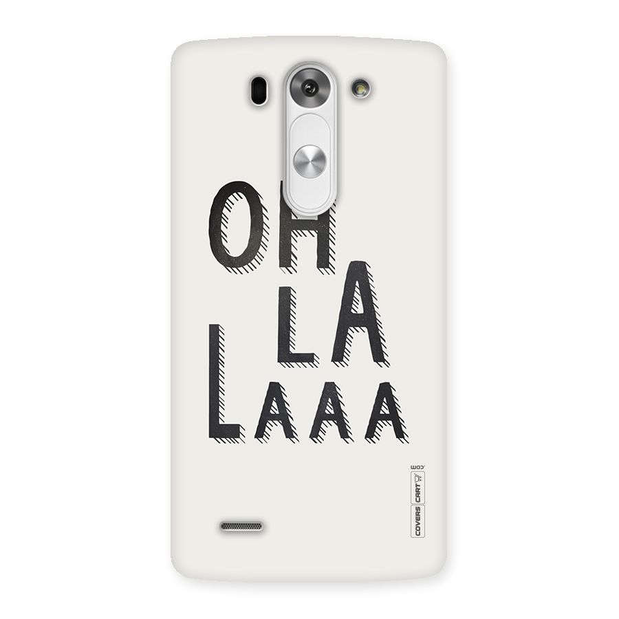 Oh La La Back Case for LG G3 Beat